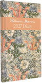 William Morris 2027 Slim Weekly Diary | Pocket Hardback Planner with Strawberry Thief & Cray Covers | Week-to-View with Notes