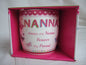 Nanna Pink Butterfly Pattern Sentimental Mug by Butterfly Mugs