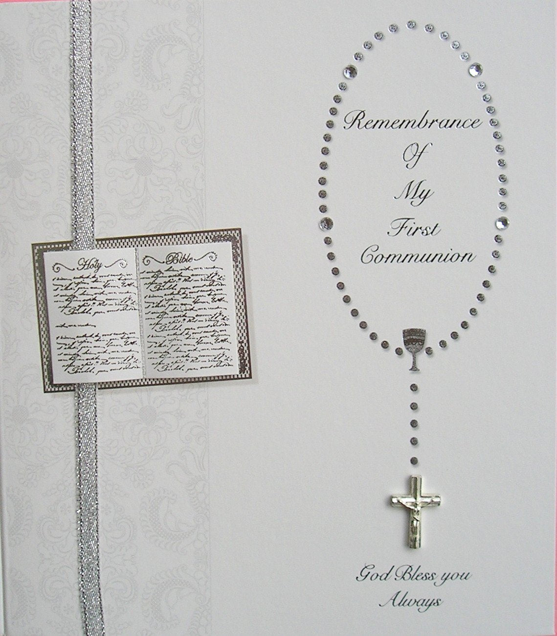 First Holy Communion Keepsake Parchment Card