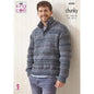King Cole Chunky Knitting Pattern Mens Sweaters 2 Designs (6242)