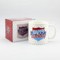 "Happy Birthday" Jumbo Ceramic Mug in presentation box - Masculine / Male Artwork