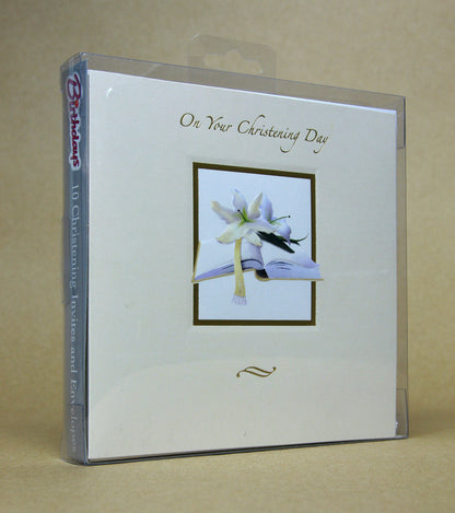 10 Prelude Christening Day Invitation Cards
