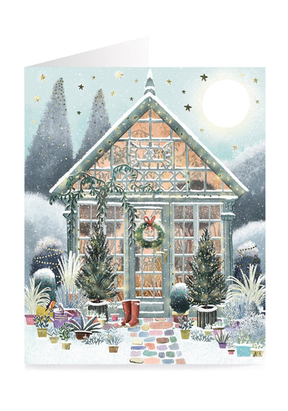 Tom Smith Boxed Christmas Cards Pack - 15 Luxury Xmas Cards with Envelopes and Seals - Recycled Eco Friendly Christmas Card Set