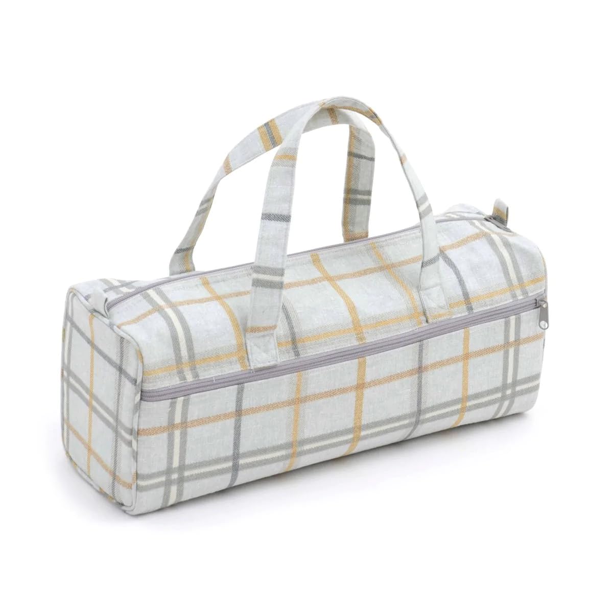 Hobby Gift 'Derwent Check Maize' Knitting Bag 15 x 45 x 17cm (d/w/h)
