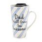 Lesser & Pavey "Dad, Well Done I'm Awesome Travel Mug, Blue