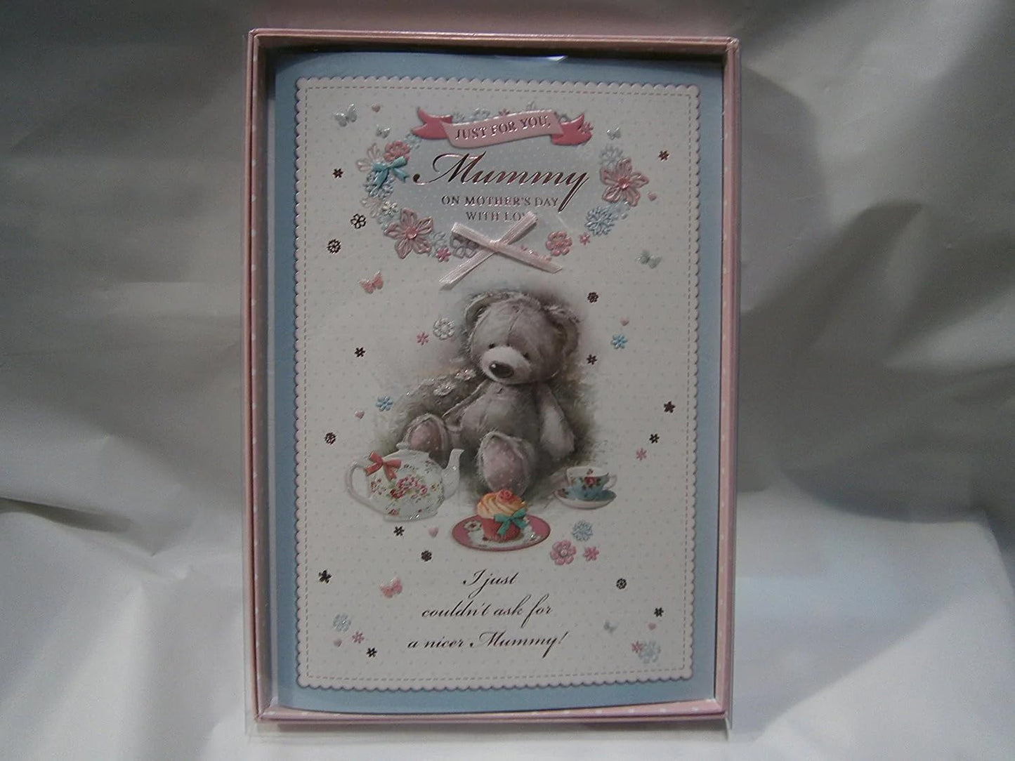 just for you mummy on mothers day boxed card