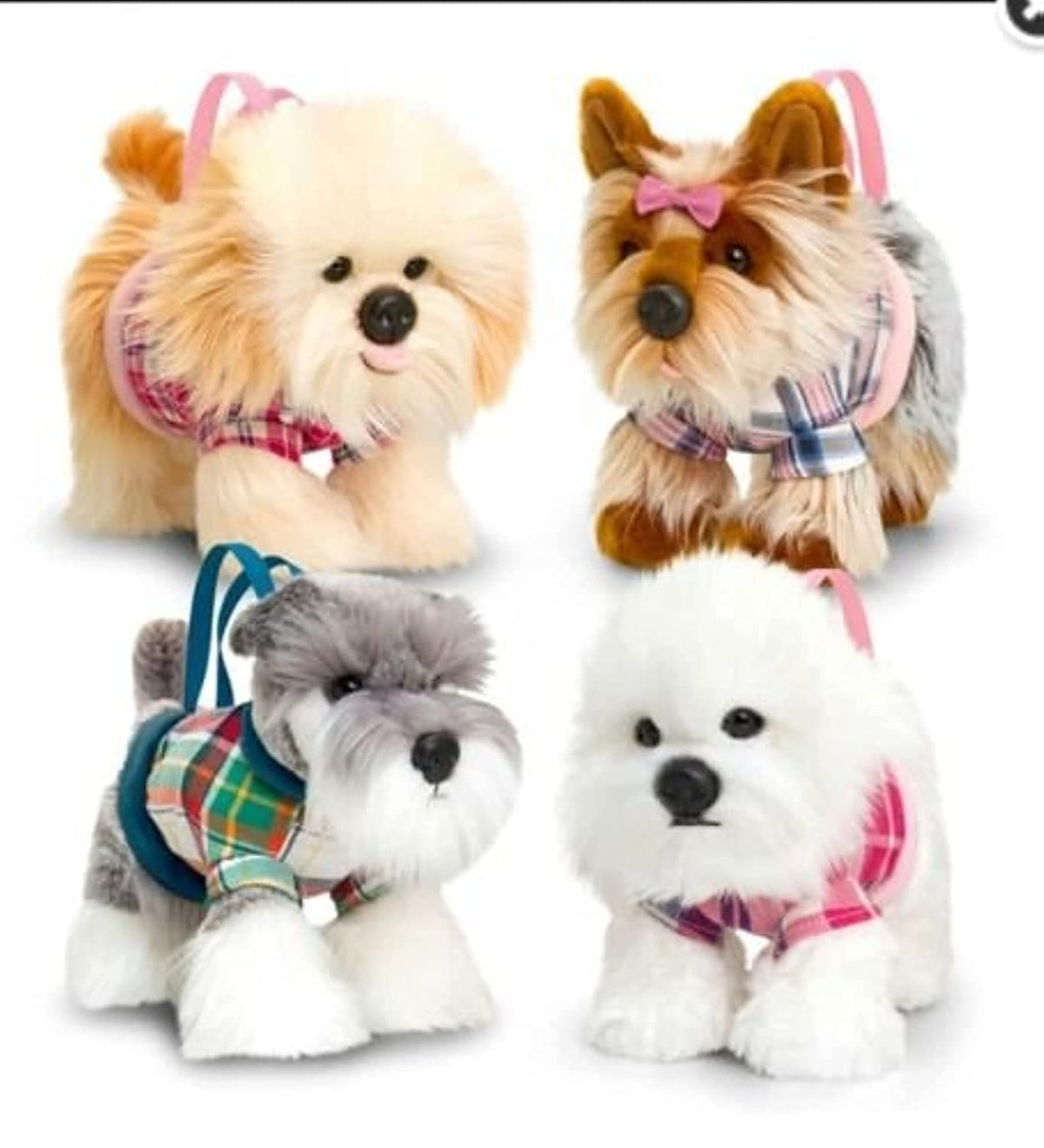 keel New Signature soft Puppy Handbag Purse Toys one supplied