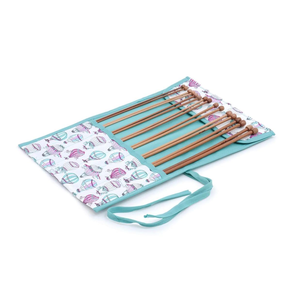 Knitting Pin Roll Case - Filled - C'est La Vie | Hobby Gift MR4702FÄ | 12x34x1 cm
