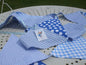 Powell Craft Handmade Blue Bunting - Perfect for Nursery / Babies Room / Play Room