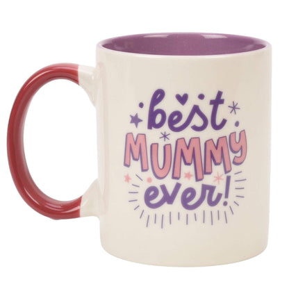 Bright and Cheerful China Mug Mother's Day Gift - Best Mummy Ever