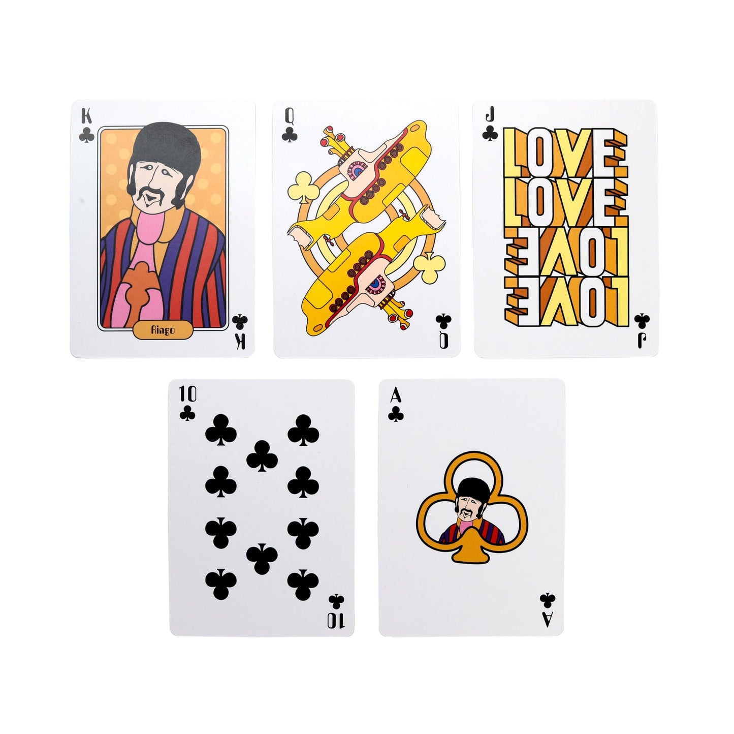 Puckator The Beatles Yellow Submarine Standard Playing Card Deck