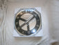 peace sign mirror clock