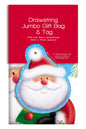 Giftmaker Jumbo Drawstring Gift Bag & Tag 46 x 70cm