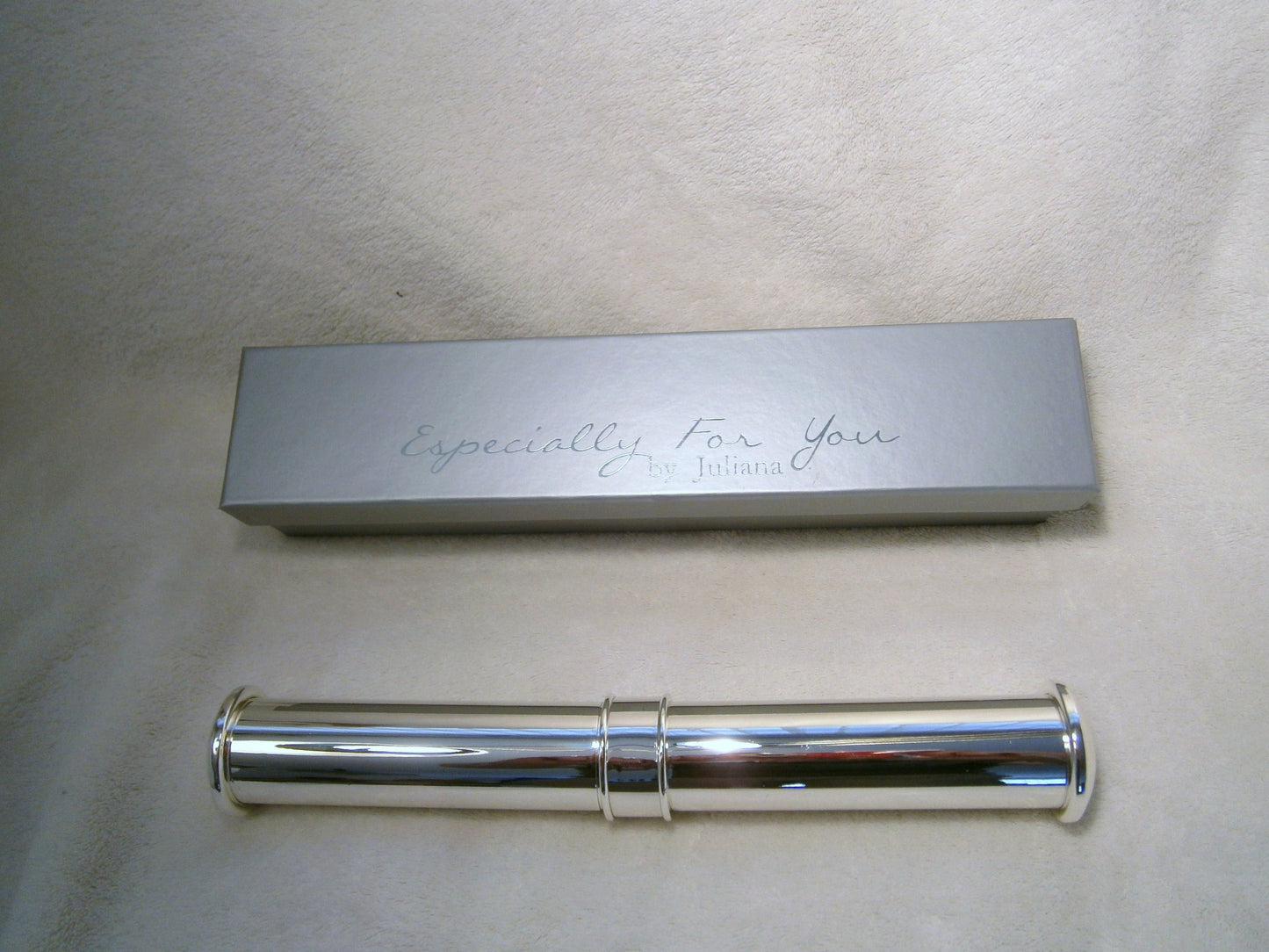 especially for you silver plated certificate holder weddings birth christening graduation plain holder