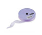 20m x 15mm WOVEN EDGE WEDDING ORGANZA RIBBON - LILAC