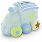 BABIES RESIN MONEY BANK BOX BLUE TRAIN DESIGN CG758B