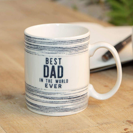 widdop Fathers Day Gift Best Dad in The World Ever Stoneware Mug by Celebrations