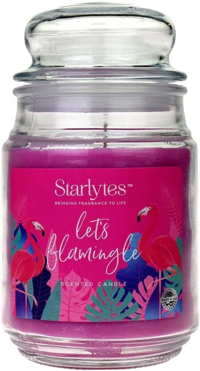 Starlytes Lets Flamingle Scented Candle 510g
