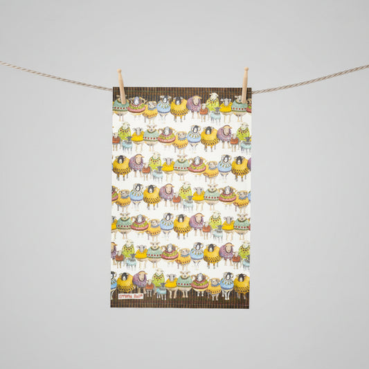 Sheep in Sweaters II Tea Towels  cf101