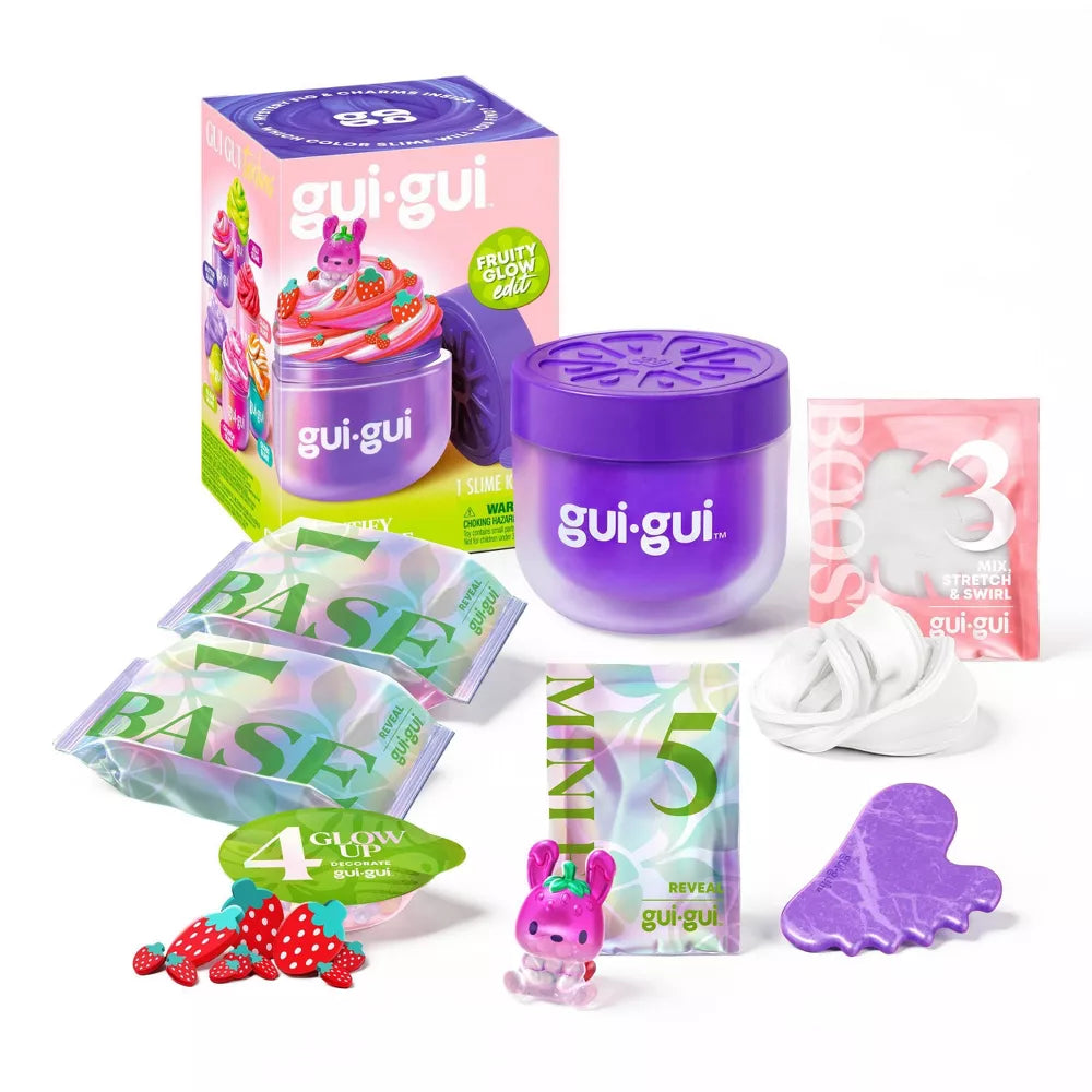 Gui Gui Beautify Your Slime Kit Fruity Glow Edit Butter Slime