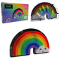26CM RAINBOW SHAPED PIN ART