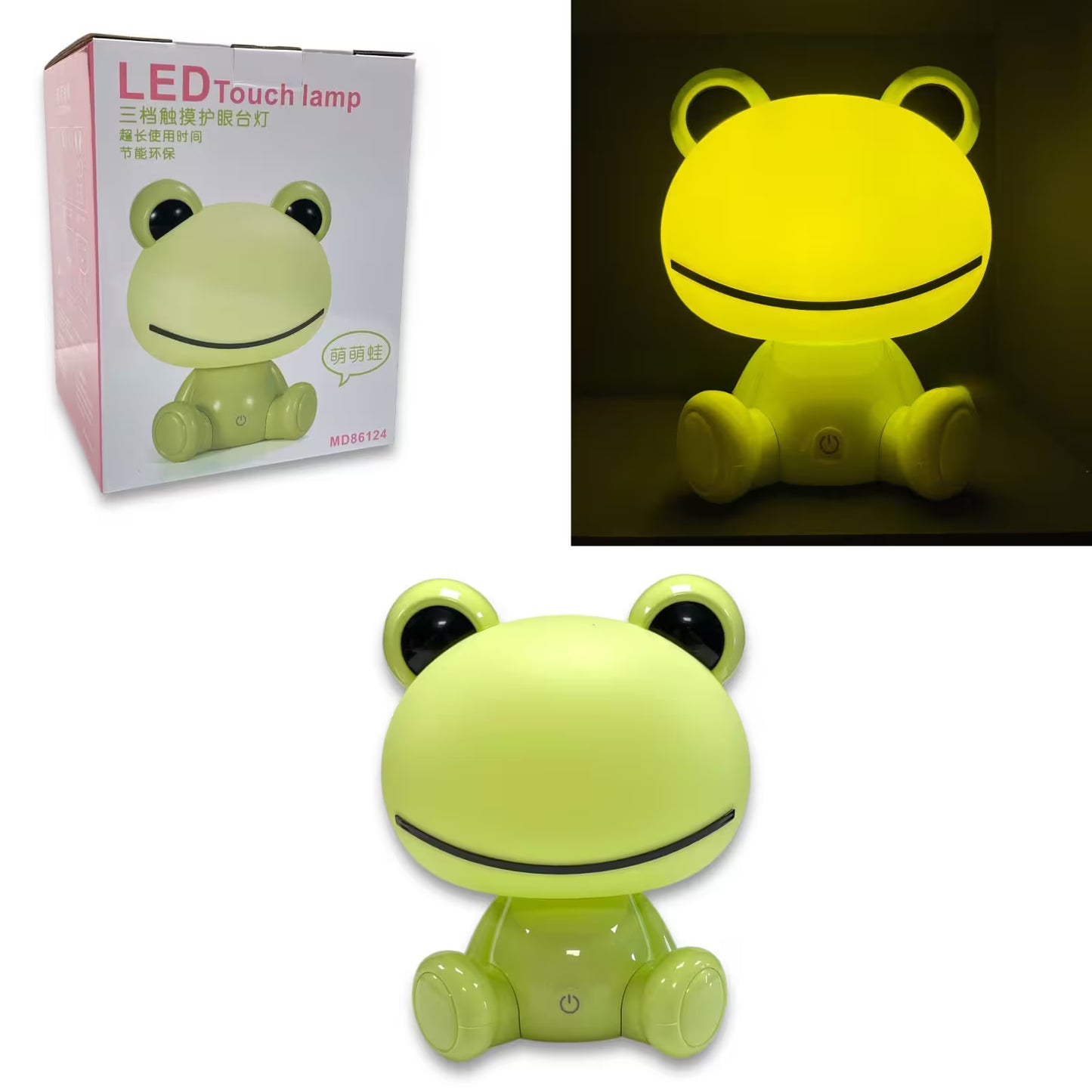 24CM FROG LED CARTOON TABLE LAMP