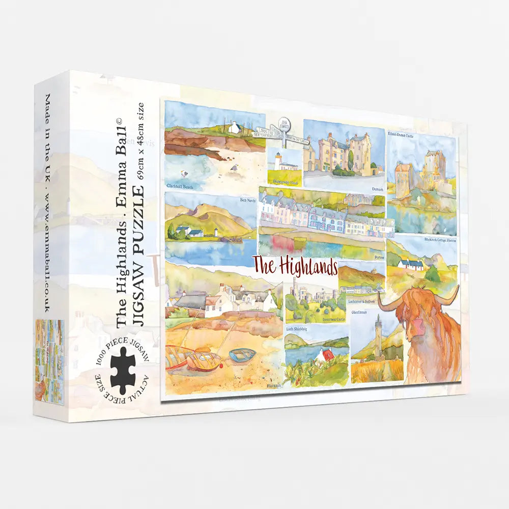 Highlands 1000 piece Boxed Jigsaw JIGUK14
