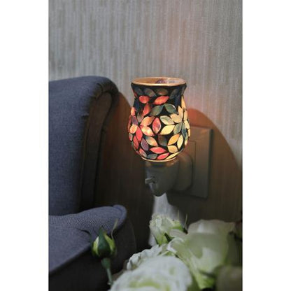 Sense Aroma Pastels Flower Tulip Mosaic Plug In Wax Melt Warmer  108