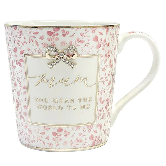 Madelaine by Hearts Design Mum You Mean The World to Me Fine China Mug