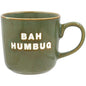 Xmas Mug Bah Humbug Green
