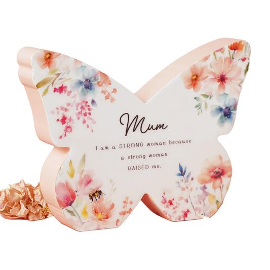 The Cottage Garden Floral Mantel Butterfly – Mum