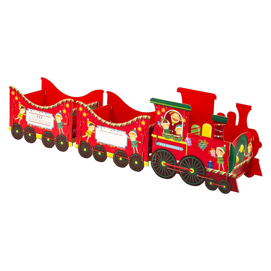 ELVES SMALL CHRISTMAS TRAIN GIFTBOX