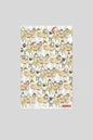 Christmas Sheep Repeat Tea Towel  XF13