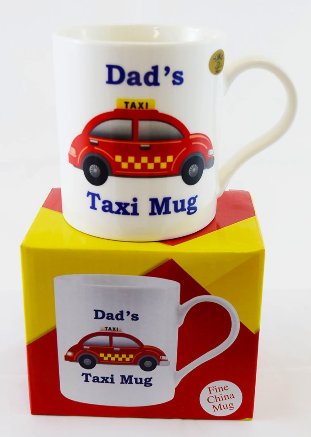 Dad's Taxi Mug - Ceramic, Mug, Coffee Cup, Funny Humour Gift for Men, Father's Day