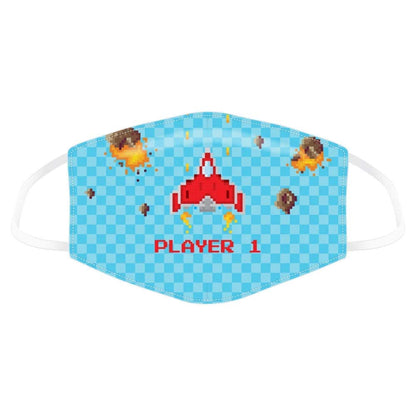 Puckator Reusable Face Covering - Non Medical Large Size Twin Pack (Game Over)