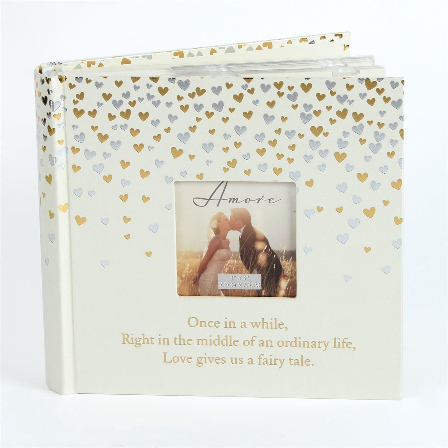 Amore Little Hearts Photo Album 80 pages - 4" x 6"