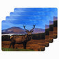 Highland Stag Set of Four Placemats