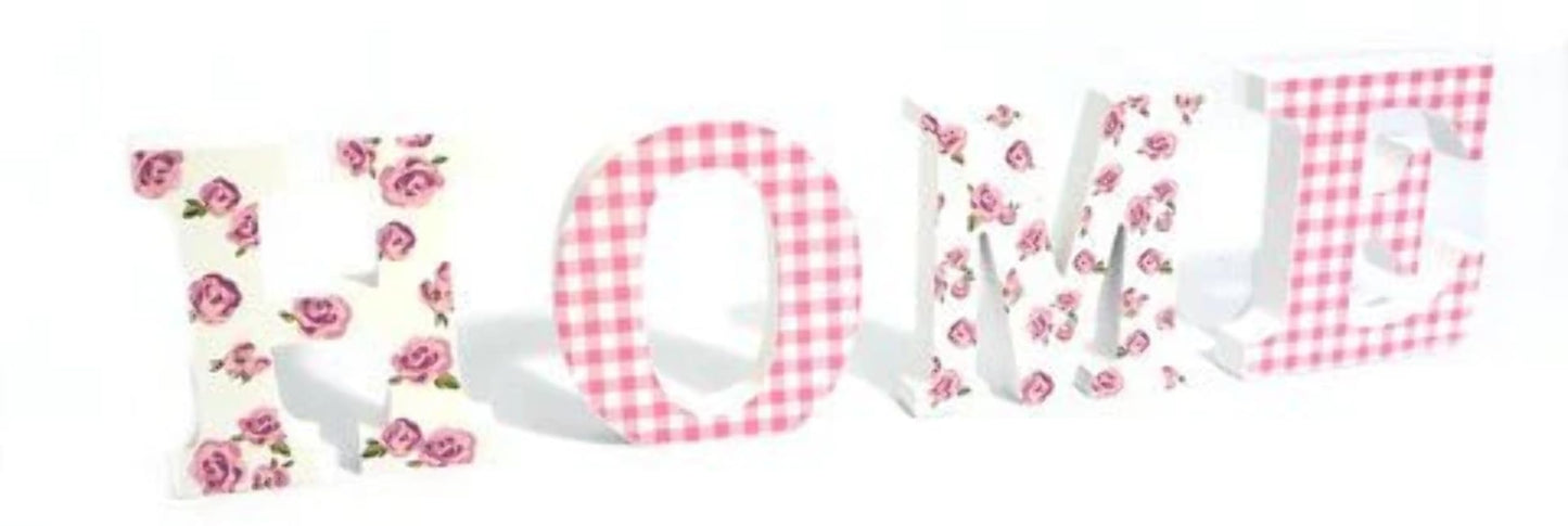 ROSE BOUQUET HOME WORDS