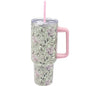 The Leonardo Collection William Morris Honeysuckle Double Walled Stainless Steel Drinks Cup 1200ml for Kitchen | Lovely Coffee Cup Set for Home & Office | Coffee & Tea Cups for Enjoying Hot Drinks