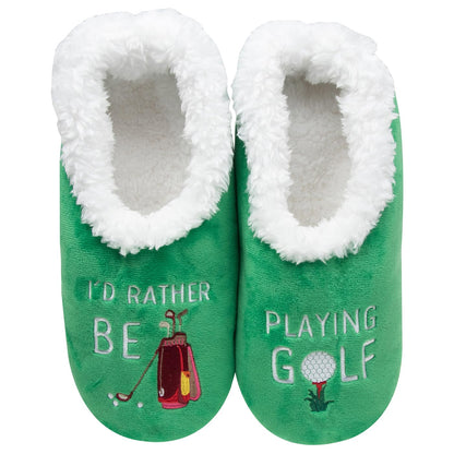 Snoozies! Men's Pairable Slippers - Super Soft Sherpa Fleece, Non-Slip Sole - Sizes 6-13