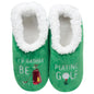 Snoozies! Men's Pairable Slippers - Super Soft Sherpa Fleece, Non-Slip Sole - Sizes 6-13