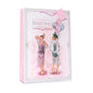 Art Deco - Foiled Ex-Large Birthday Gift Bag & Tag - Decoupage Detail