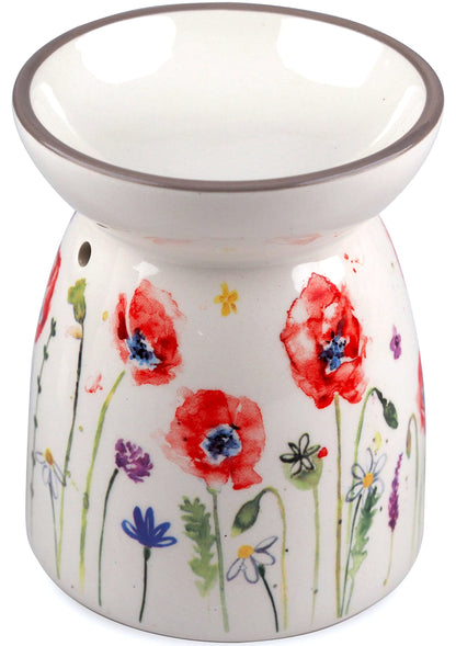 lesser and pavey LP48012 Wax/Oil Warmer | Poppy | 1 Piece-11x11x14 cm Accessory, Multicolor