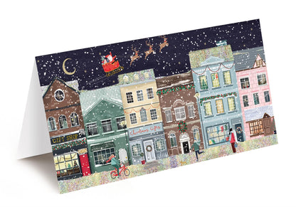 Tom Smith Boxed Christmas Cards Pack - 15 Luxury Xmas Cards with Envelopes and Seals - Recycled Eco Friendly Christmas Card Set