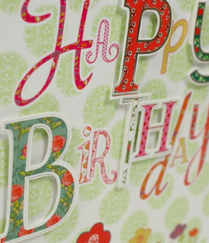 Happy Birthday Photo Album Gift Boxed