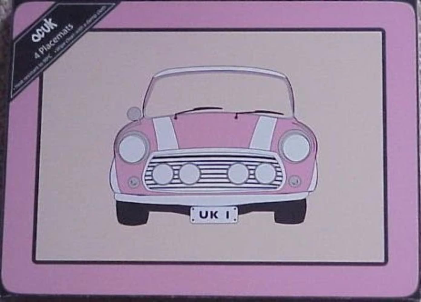 PinkCAR   palce mats