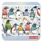 penguins in jumpers Assorted Coasters (Set Of 4) Emma Ball