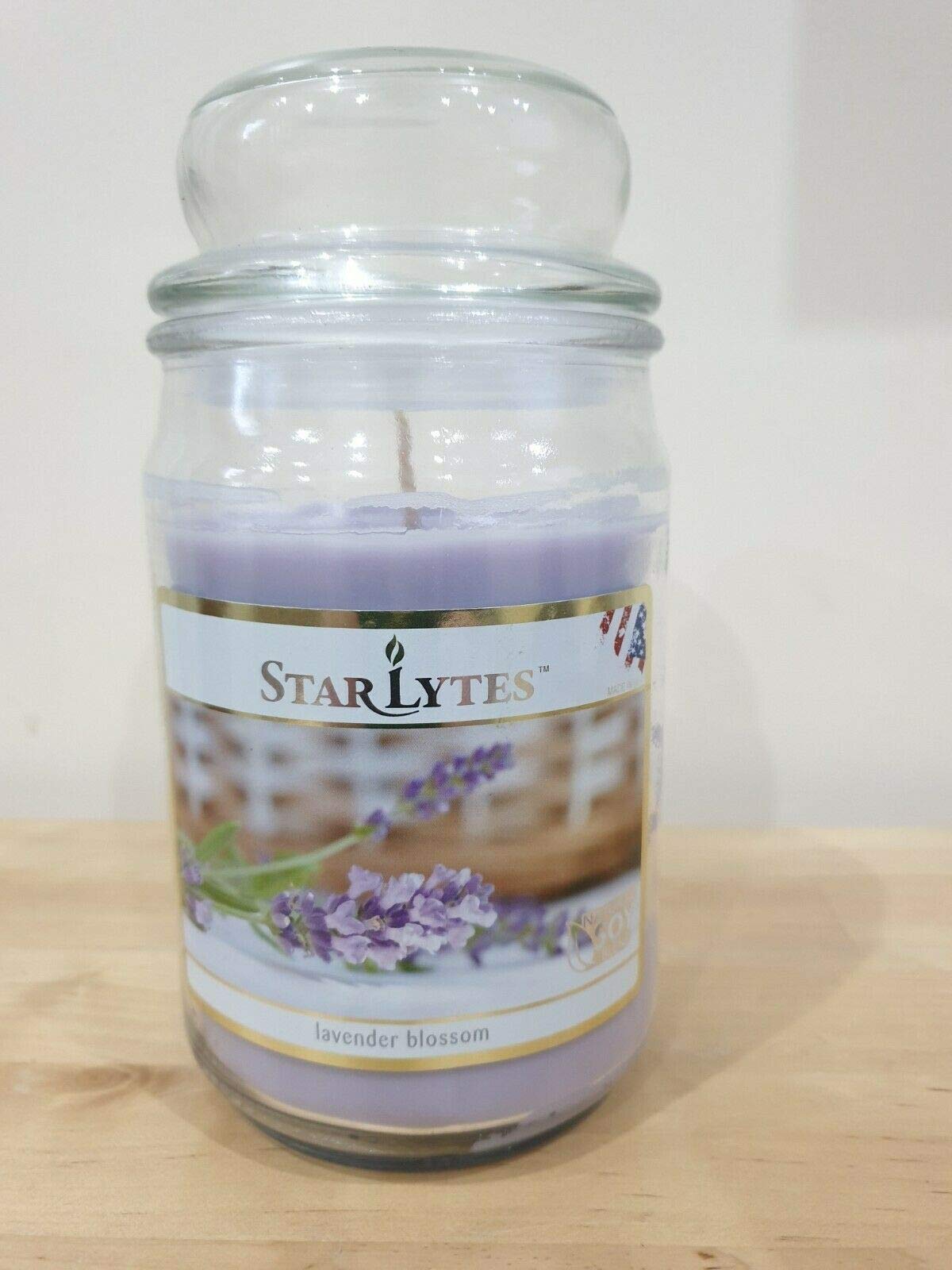 Starlytes Candle Jar 16oz Lavender Blossom