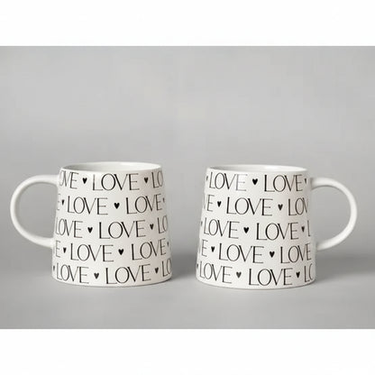 Amore Mugs Set of 2 - Love