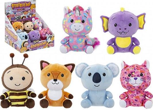 Squishimi 5.5" Squishimi Sitting Plush Series 7 (Styles Vary)  one supplied